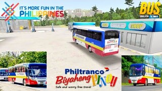 PHILTRANCO(Safari HD)| Bus simulator ultimate| Pinoy Gaming Channel