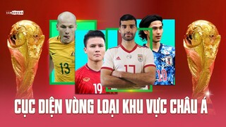 CỤC DIỆN CÁC BẢNG TẠI VÒNG LOẠI THỨ 3 WORLD CUP 2022 KHU VỰC CHÂU Á