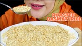 ASMR RAW RICE EATING || ROASTED BASMATI RICE || MAKAN BERAS SANGRAI PAKE CENTONG || ASMR INDONESIA