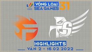 Highlights TF vs SKY [Ván 2][Vòng Loại Seagame31 - Vòng 2][16.02.2022]