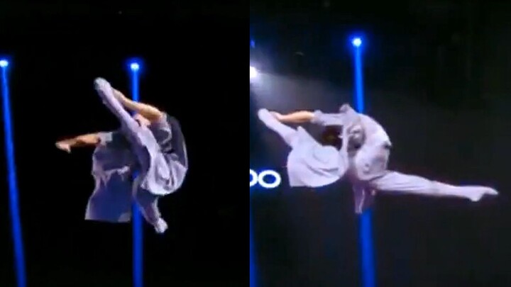 (001) Appreciation of Li Xiang's amazing aerial [swing leg purple gold crown] combination video of f