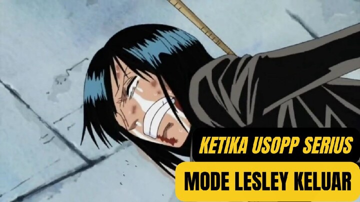 Ketika Usopp Serius Mode Lesley Pun Keluar 😎