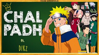 RAGE - Naruto Hindi Rap • Chal Padh ft.@dikzofficial (Anime Music Video) #naruto #anime #hindi