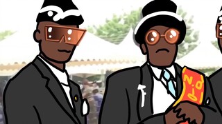 The animated version of Black Man Carrying a Coffin has been leaked!