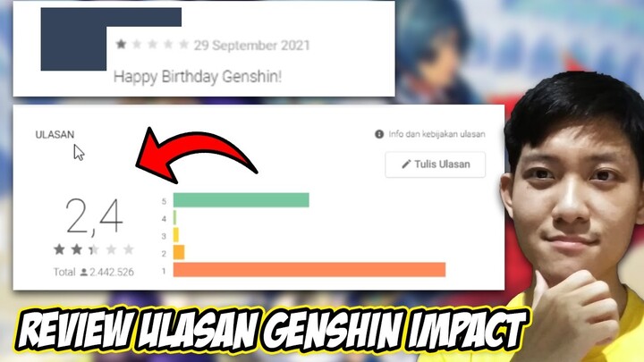 REVIEW ULASAN PLAYER GENSHIN IMPACT TERCINTA - Genshin Impact Indonesia
