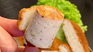 Chả cá Tuyết(torsk)_Cách làm chả tuyết loại cá thịt bở 100% thành công_Bếp Hoa