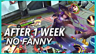 AFTER 1 WEEK WITHOUT FANNY - Here’s what happened! | MOBILE LEGENDS BANG BANG