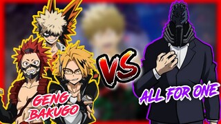 TRIO BADBOY VS ALL FOR ONE | My Hero On Justice