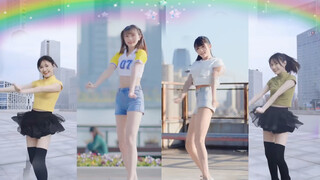 [Dance] 4 สาวสุดแบ๊วเต้นคัฟเวอร์เพลง Rainbow Beats