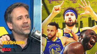 "The Warriors will win West Finals" - Max breaks down Curry, Klay, JP 3 lead Warrior beat Luka Gm 1