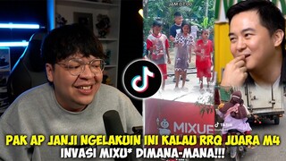 KALO RRQ JUARA M4 PAK AP AKAN LAKUKAN INI!! INVASI MIXU* & BOCIL LATO LATO DIMANA2 - KEREN #9