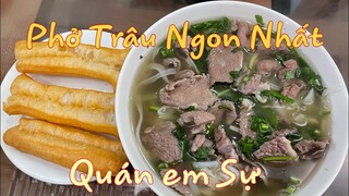 Phở Trâu Quán Em Sự Trâu Tươi Rói Nước Phở Đậm Đà | Hà Còi