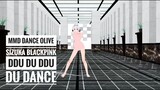 MMD DANCE OLIVE SIZUKA - BLACKPINK DDU DU DDU DU DANCE