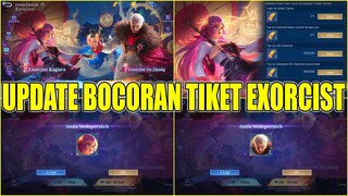 UPDATE BOCORAN QUEST TIKET DRAW GRATIS EVENT URBAN EXORCIST PHASE 1 | MOBILE LEGENDS