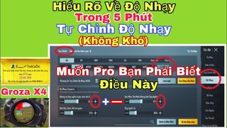 PUBG Mobile | Nếu Bạn Muốn Pro Hơn Bạn Phải Biết Điều Này - Hiểu Rõ Về Độ Nhạy Ghìm Tâm | NhâmHNTV