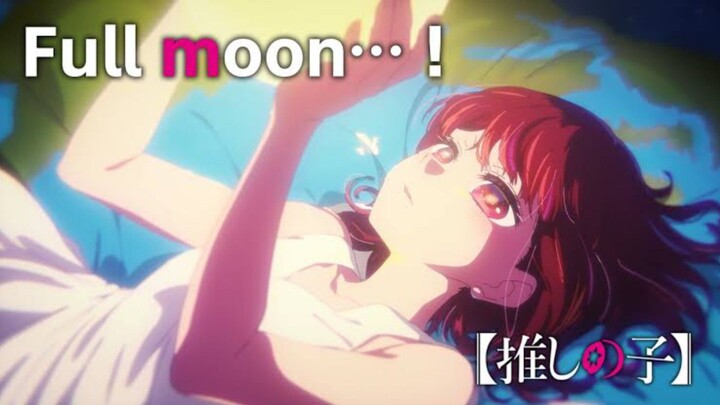 『Full moon...!』- Kana Arima [Insert Song] Lyrics Video (ROM/EN/JP)