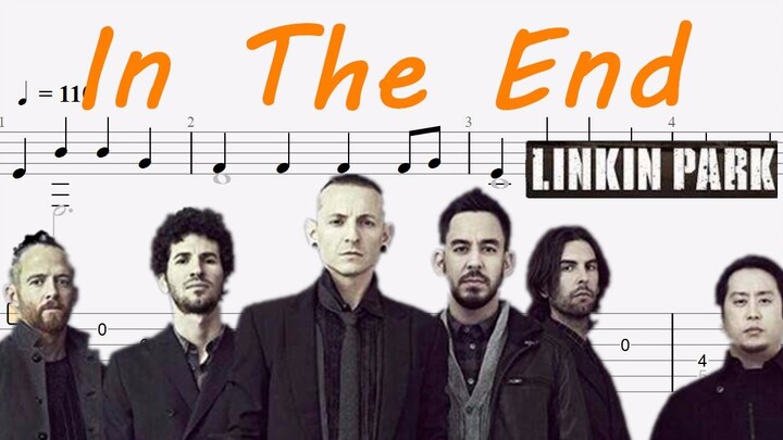 In The End  Linkin Park  林肯公园  指弹吉他谱 附吉他谱下载