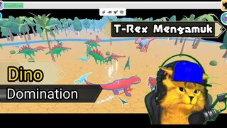 T - Rex Memakan Dinosaurus Kecil Dengan Buas Di Dino Domination #bestofbest #BstationGamers