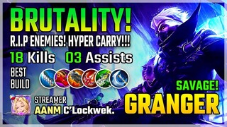 New Starlight Skin Granger Best Build 2020 Gameplay by AANM C'Lockwerk SKIN GIVEAWAY! Mobile Legends