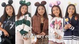 FALL DISNEY OUTFIT IDEAS!! (what to wear on your disney trip)