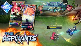 Gosu General and his teammate first pick Layla and Fanny!! Aspirants combo in MCL  | Mobile Legends