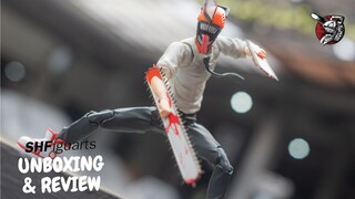 unboxing bandai shfiguarts chainsawman