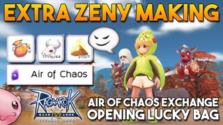 EXTRA ZENY MAKING ABILITY USING ANCIENT REMAINS & AIR OF CHAOS - RAGNAROK MOBILE