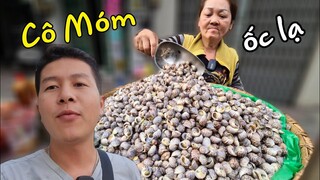 Cô Móm tung ra món ốc luộc mới vừa thơm vừa ngon - Ẩm thực Cha Rồng