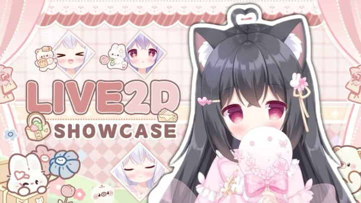 [tampilan model live2d] Kucing super tak terkalahkan Cupid telah datang ke dunia, menembak cinta biu