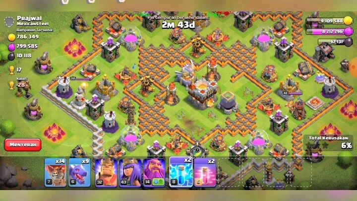 Main Clash of Clans  cari harta