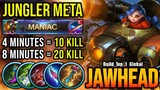 Almost SAVAGE!! Back To META Jawhead Jungler (AUTOWIN) - Build Top 1 Global Jawhead ~ MLBB