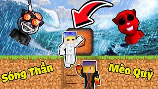 TÔ GÀ THỬ THÁCH 24H TRỐN THOÁT KHỎI SÓNG THẦN TALKING JUAN KINH DỊ TRONG MINECRAFT*SÓNG THẦN MÈO QUỶ