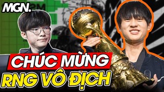 T1 vs RNG Chung Kết MSI 2022 - Chúc Mừng RNG Vô Địch | MGN Esports