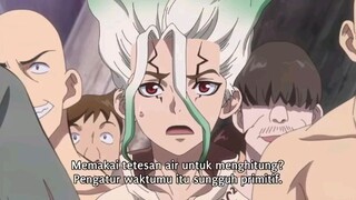 pembuatan kapal pun selesai – Dr stone season 3 eps 5 sub indo