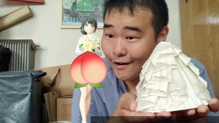 Tượng váy cưới của cô Shoko Makinohara trong nước, váy có thể tháo rời được không? ! "Thiếu niên đầu