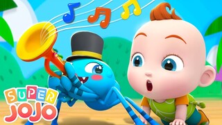 Itsy Bitsy Spider | Animal Friends | Sing Along | Dance with JoJo | Playtime with Friends