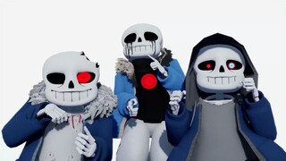 【Undertale AU】后续组的everybody+α【MMD】