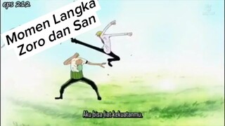 Momen Langka Zoro dan Sanji