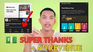 SUPER THANKS IN YOUTUBE | EXTRA IMCOME NGA BA?