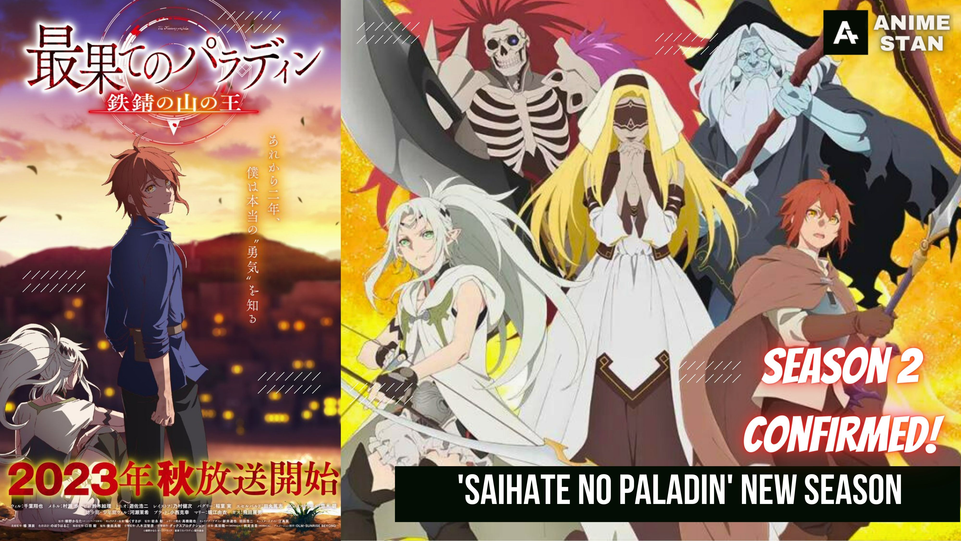 Novo trailer da Temporada 2 da série anime The Faraway Paladin