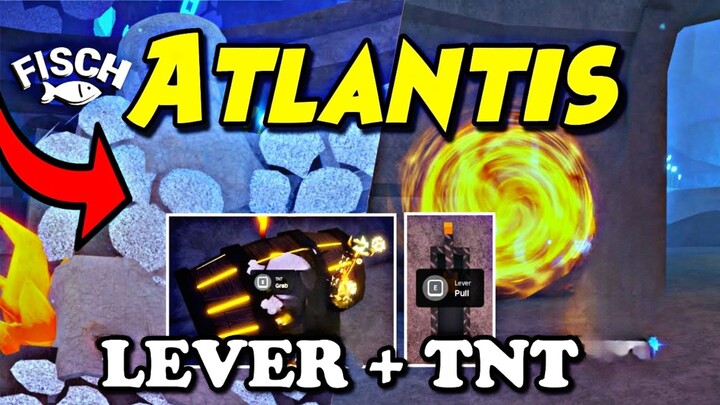 CARA MEMBUKA PINTU ATLANTIS DI FISCH ROBLOX ☠️