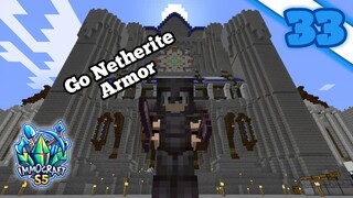 Immocraft S5 - GO Netherite Armor #33 [ Minecraft Survival Indonesia ]