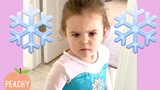 Meet the Littlest ICE QUEEN! 😂 | Disney Princess In Training | Cute Moments