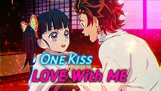 Tanjiro x kanao one kiss edit | Edit audio #demonslayer#edit