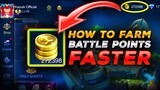 7 WAYS TO FARM BP BATTLE POINTS FASTER IN 2021 | MOBILE LEGENDS