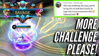 he challenge me to use marksman | Paano mag Marksman si SirJhaz? | MLBB