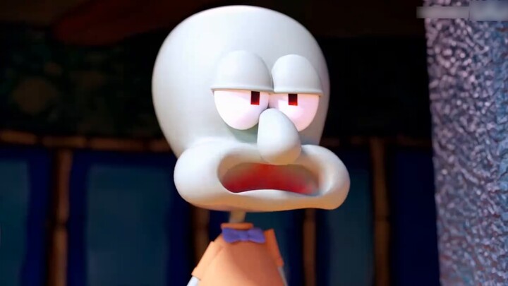 [Animasi 3D] 39 hari kerja keras, 8953 bingkai tangan K, mereproduksi setengah dari SpongeBob Square