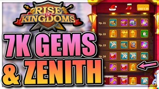 Update Preview [Zenith Theme & 7k Gems Confirmed] Rise of Kingdoms