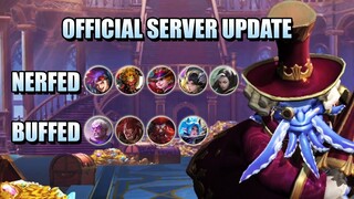 OFFICIAL SERVER UPDATE - PENETRATION NERF, BALMOND BUFF, META HEROES NERF - PATCH 1.5.96