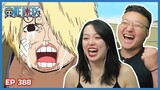 HILARIOUS! WHAT IN THE WORLD?! | One Piece Episode 388 Couples Reaction & Discussion